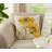 Le Tournesol Pillow Collection Embroidered Throw Pillow-1466295574