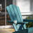 Collis Weather Resistant HDPE Adirondack Chair with Cup Holder-88681453