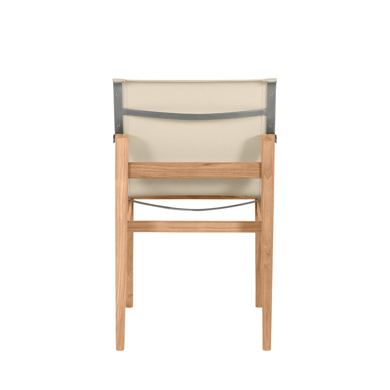 Coast Patio Dining Side Chair, Canvas Sling