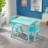 Square Table Portable Plastic Dining Card Table And Chair Set