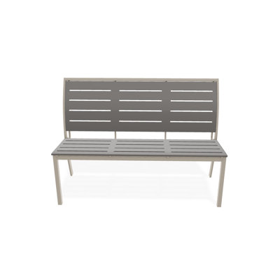 Bazza Aluminum Stacking Park Bench by Telescope Casual