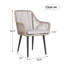 Chaise de patio avec coussin