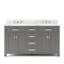 Ensemble de meuble-lavabo double 60 po Minnetrista-31600027