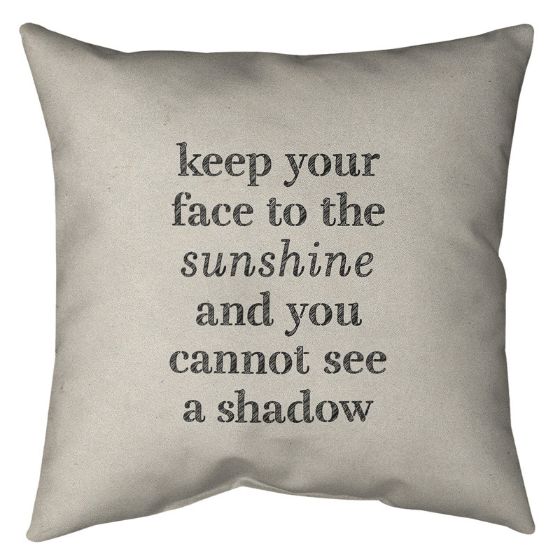Coussin de sol, 28 po x 28 po, Blanc / Noir