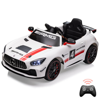 12 Volt Licensed Benz AMG Electric Vehicles Battery Powered Sports Car Battery Powered Ride On Toy