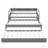 Twin XL Wood Daybed with 2 Trundles, 3 Storage Cubbies, 1 Light for Free and USB Charging Design-388698780