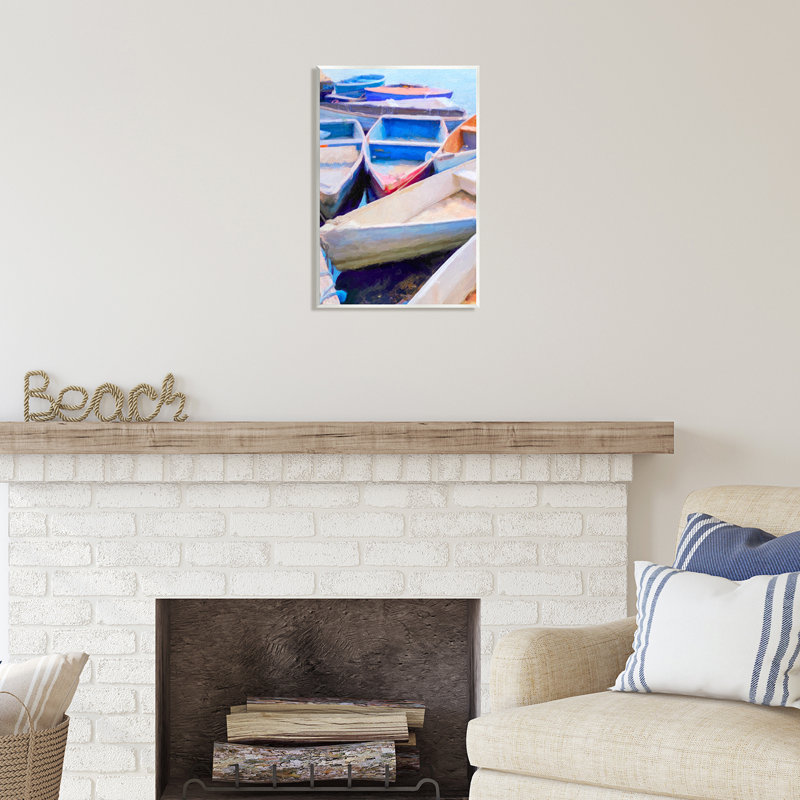 Peinture sur toile Stupell Industries par Chalffi * Tee Studios, H 19 po x l 13 po x P 0,5 po