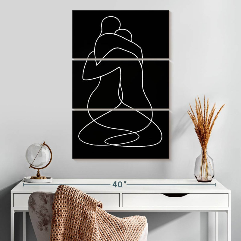 Étreinte minimaliste Leisha, H 32 po x l 20 po