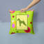 Coussin décoratif intérieur/extérieur airedale