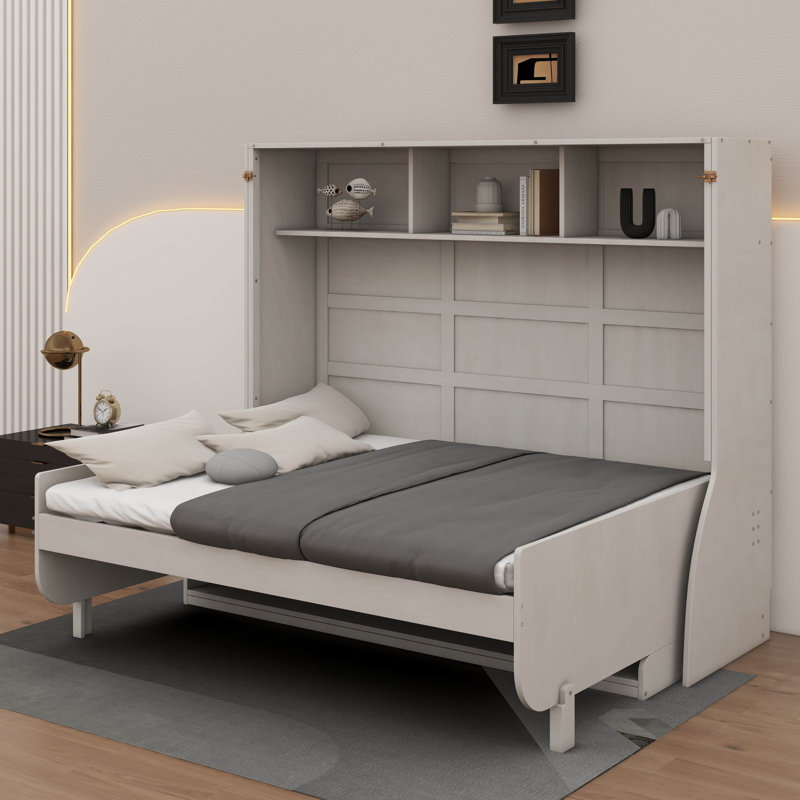 Lit double, Blanc antique