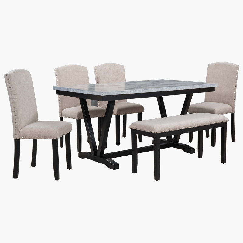 Dining Set,dining table set,dining room set, 6