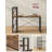 Computer Desk, Writing Desk with Storage Shelves, Home Office Desk, for Study, Industrial Style-1564440971