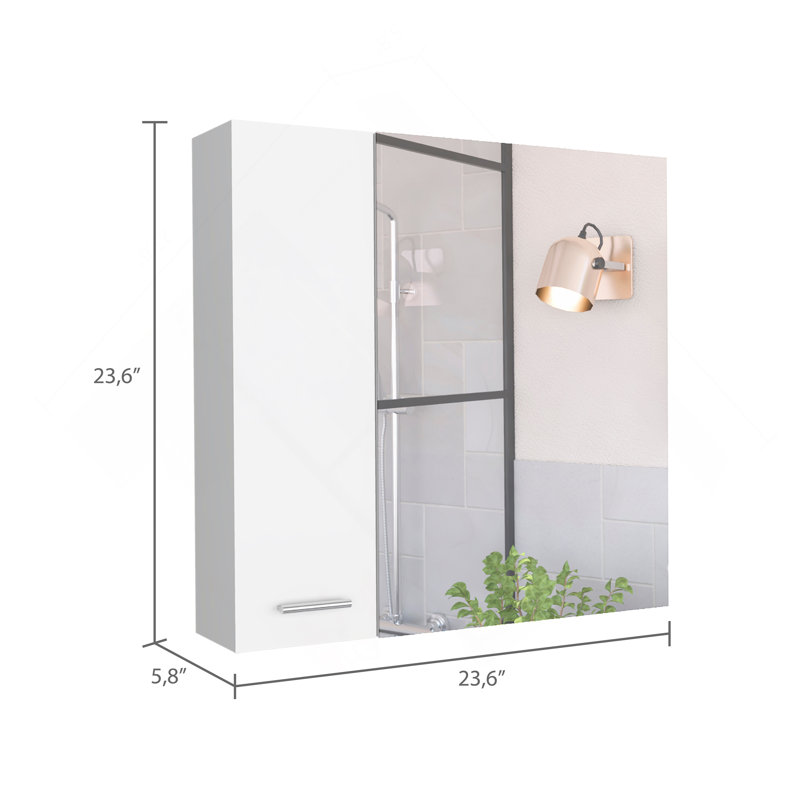Armoire à pharmacie Sines, Blanc