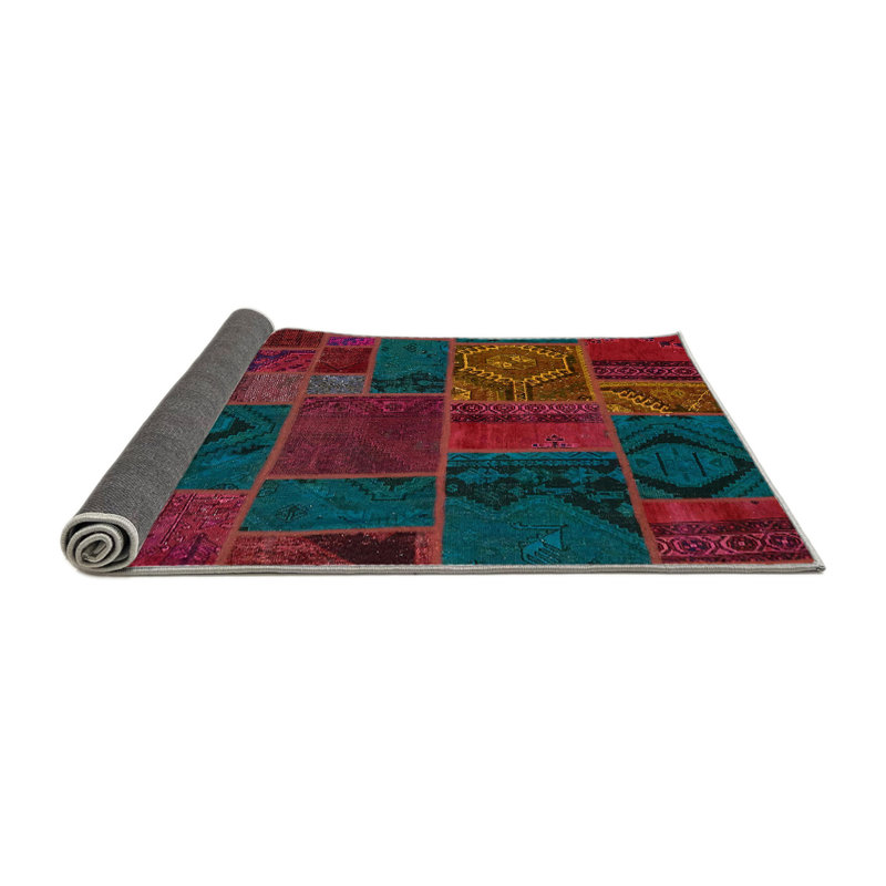 Abstract Indoor Rug, Round 4'