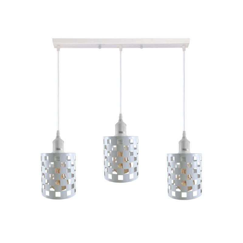 3 - Light White Kitchen Island Pendant