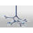 Neutron 24 - Light Steel Dimmable LED Geometric Chandelier