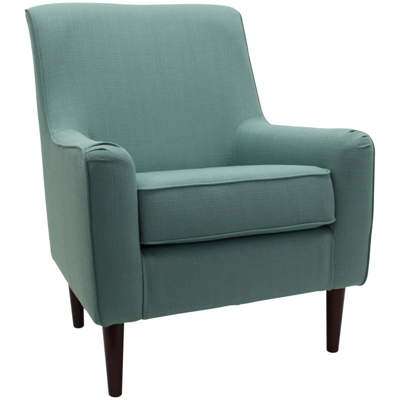 Fauteuil Feurstein, Mélange de polyester lagon