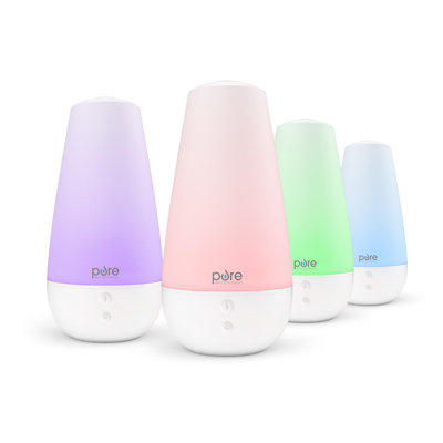 Pure Enrichment 0.52 Gallons Cool Mist Ultrasonic Tabletop Humidifier for 120 Cubic Feet