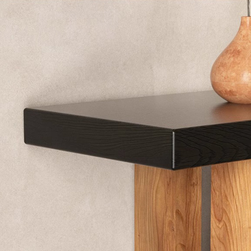 Solid Pine Wood Console Table, 31.5" H x 55.1" W x 11.8" D