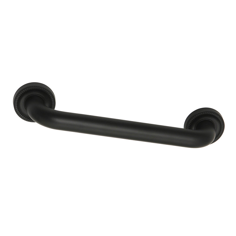 Kingston Brass Camelon 1-1/4 Inch O.D Grab Bar, 36" W, Matte Black