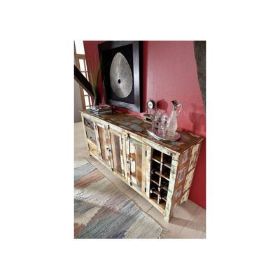 Nature Of Spirit Solid Wood 193cm W 3 - Drawer Chest of Drawers
