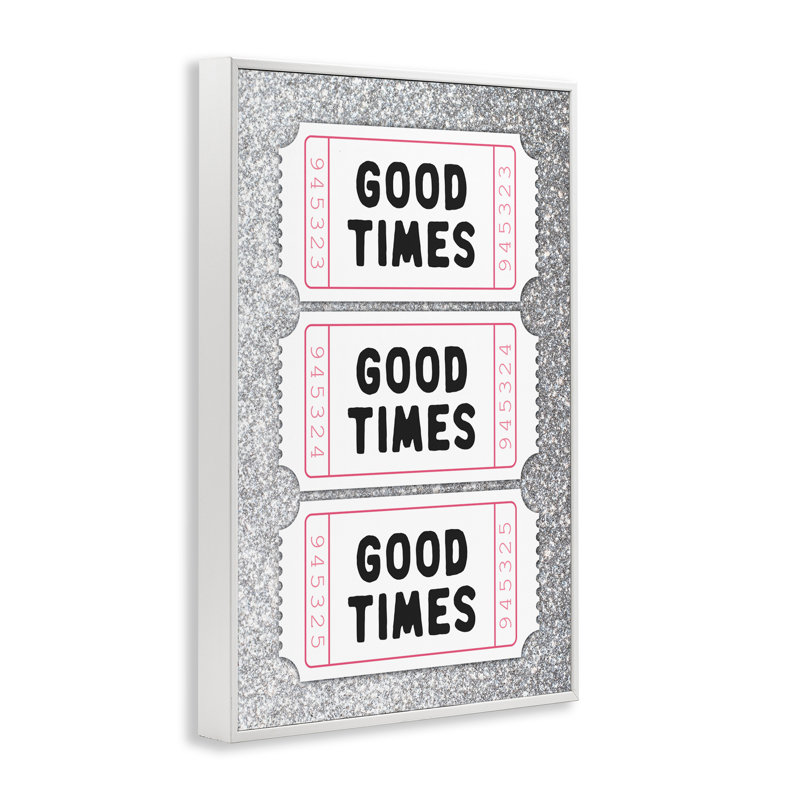 «Good Times Glam», giclée encadrée, signée lettrée et doublée, H 24 po x l 16 po