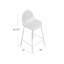 Tabouret de comptoir de 25,5 po Klorik-24261364-101340602-101340603