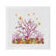 Serviettes de table en satin de coton Coral Reef-1807008175