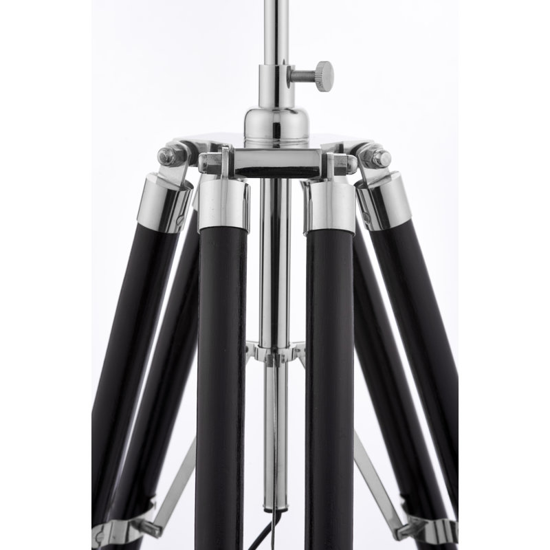 Baltazar 69cm Tripod Floor Lamp, Black