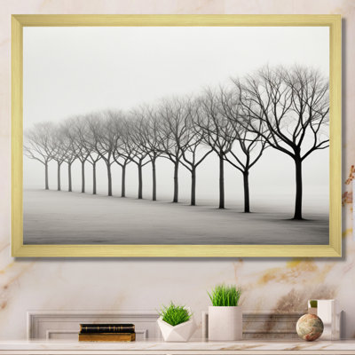 Hiver gris et blanc I - impression