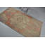 Tapis turc vintage en laine Oushak tissé à la main, idéal pour la chambre à coucher et le vestibule