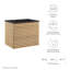 Meuble-lavabo mural 24 po Render-750010472