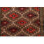 Tapis tribal à motif géométrique 3x4