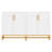 Modern Sideboard Buffet Storage Cabinet With Adjustable Shelves