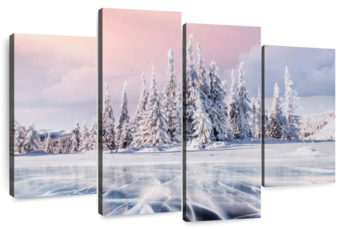 Millwood Pines Alvord Spruce Winter Forest | Wayfair