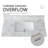 Bathroom Vanity Top,Sintered Stone Carra Barthroom Vanity Sink Tops With Rectangular Undermount Ceramic Sink With Vanity Backsplash,  Faucet Hole Bathroom Vanity Countertop