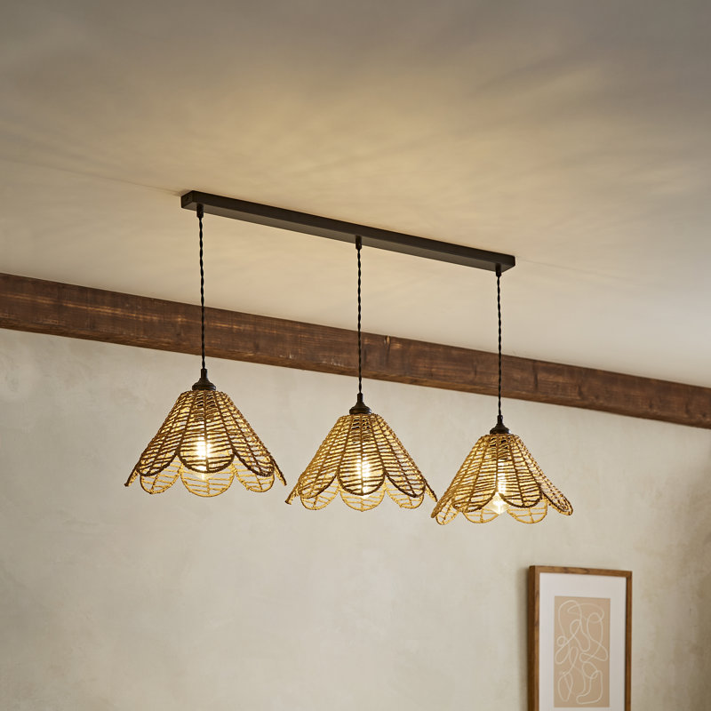 3 - Light Matte Black Pendant, Yes