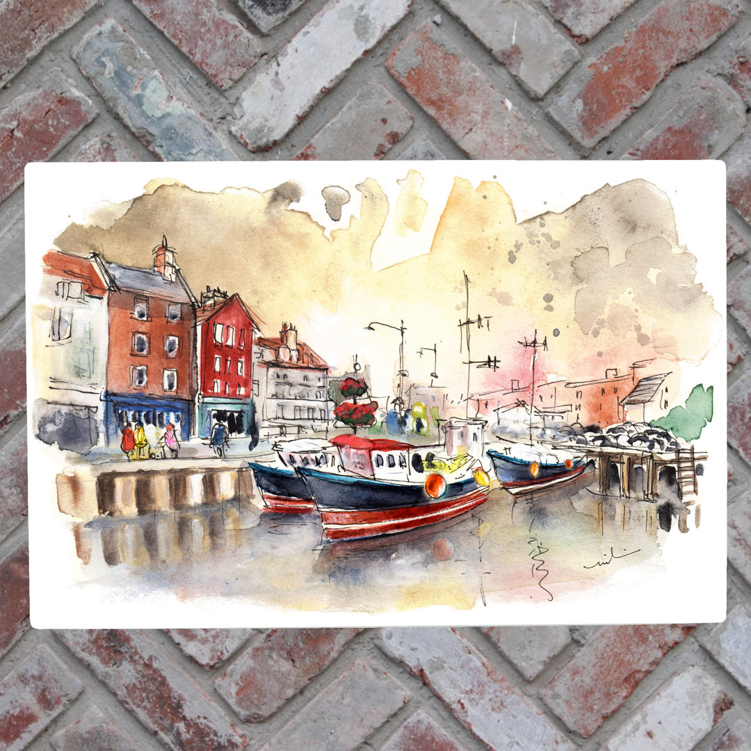 MIKI DE GOODABOOM Traditional Nautical & Beach Wall Decor on Ceramic