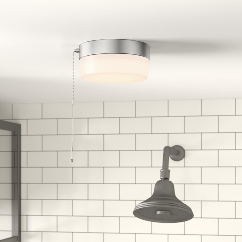 Plafonnier encastré 1 lumière DEL 8 po