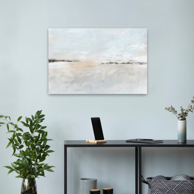 Awaken - Paysages d'art minimaliste blanc neutre