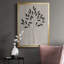 Feuilles et bois I, toile encadrée de qualité supérieure - prête à être accrochée-967177710-967177705