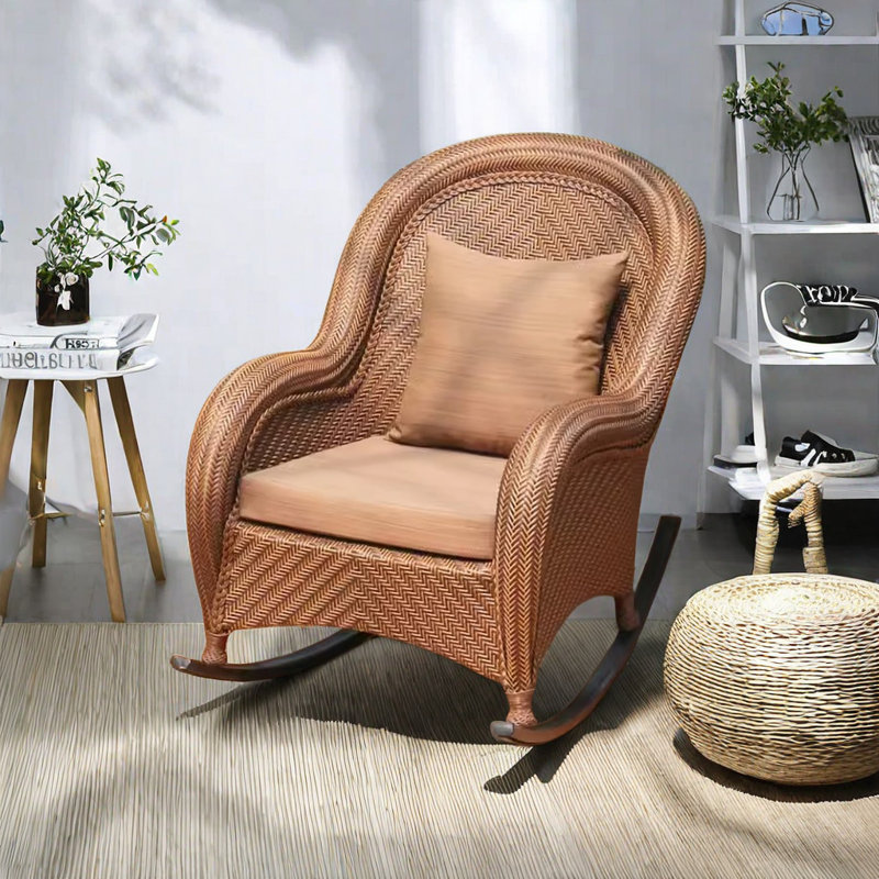 Chaise berçante pour l'extérieur