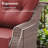 Outdoor Wicker Swivel Glide Chair Set with Cushions-2023520401
