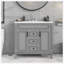 Meuble-lavabo moderne 36 po avec lavabo supérieur-1593071345
