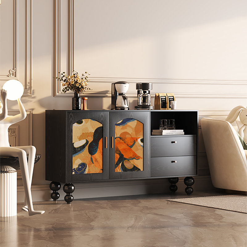 Buffet de style européen, Noir, noir, noir, noir