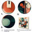 Colours of Progress I - Modern Midcentury, impressions sur toile-88517505-88517509