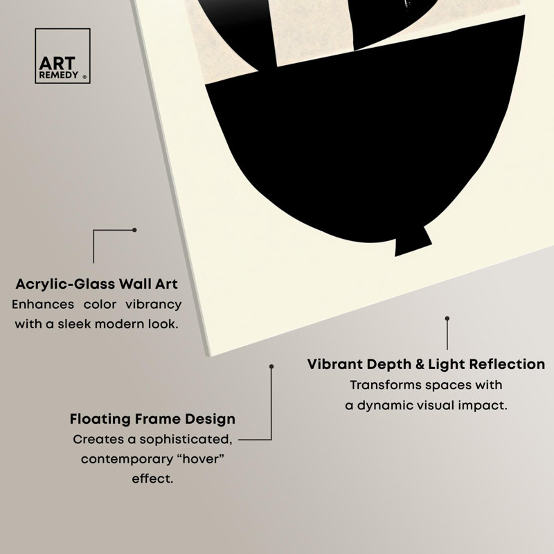 Astralabe II, impression d'art minimaliste par Art Remedy, H 36 po x l 24 po
