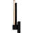 Timmothy Integrated LED Matte Black Wall Sconce-1203259273