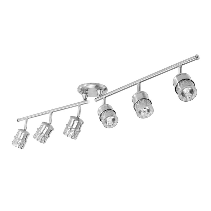 Ensemble de rail d'éclairage 6 lumières Kearney