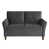Velours gris velours est en rupture de stock